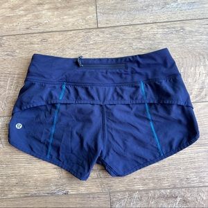 Lululemon Run Times Shorts - Blue